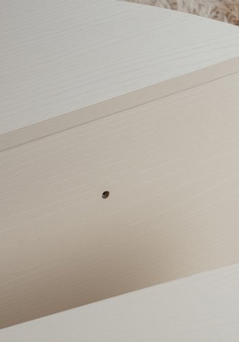 NORDVRK Orion sofabord - hvid tr melamin (st med 2)