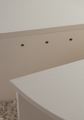 NORDVRK Orion sofabord - hvid tr melamin (st med 2)