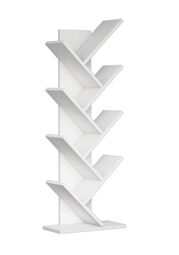 FUNZI LIVING Hitit bokhylle - hvit melamin