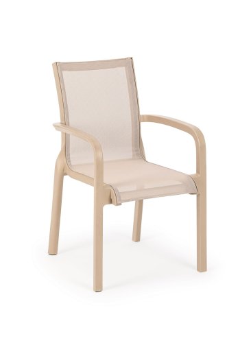 NORDVÄRK Mesh - rkenbeige havestol