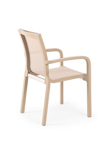 NORDVÄRK Mesh - rkenbeige havestol