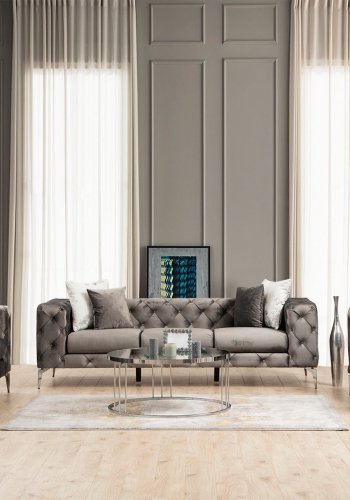 NORDVRK Como 3-seter - Antrasitt 3-seter sofa