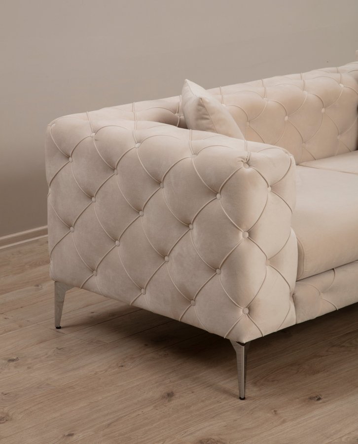 NORDVRK Como - Ecru 2-seters sofa