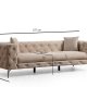 NORDVRK Como - Ecru 3-seters sofa