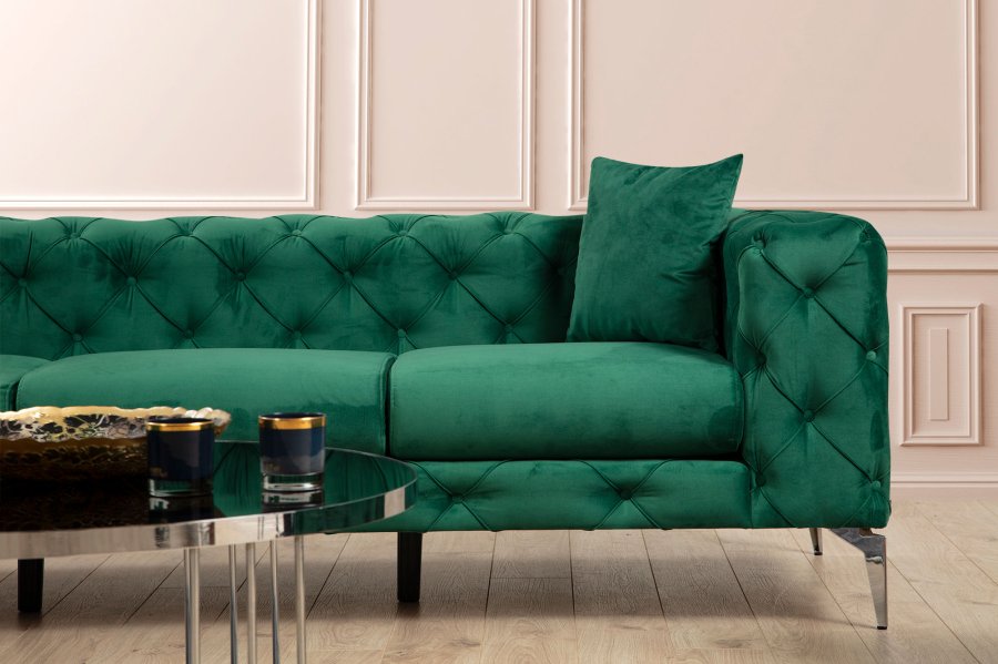 NORDVRK Como - Grnn 2-seters sofa
