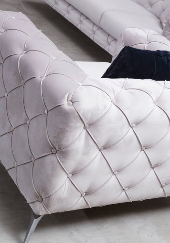 NORDVRK Como - lys gr klaffstol