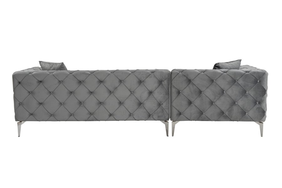 NORDVRK Como Eco Left - Antrasitt hjrnesofa