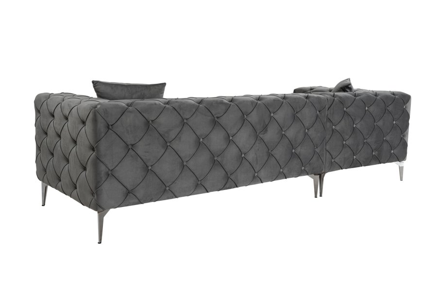 NORDVRK Como Eco Left - Antrasitt hjrnesofa