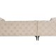 NORDVRK Como Eco Left - Beige, svart hjrnesofa