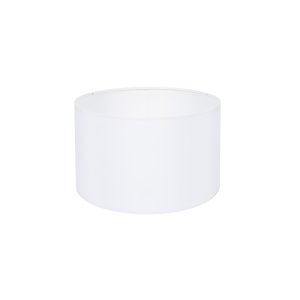 ZUIVER Stativ lampeskjerm, rund - hvit tekstil