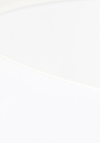 ZUIVER Stativ lampeskjerm, rund - hvit tekstil