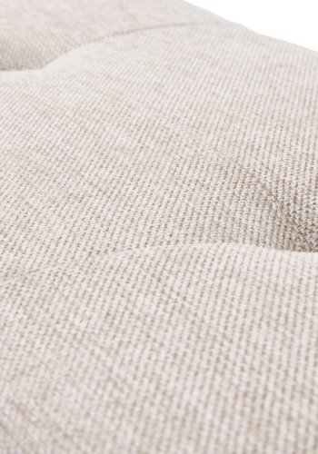 UNIQUE FURNITURE Anzac b�nk - sand polyester og sort st�l (100x36)