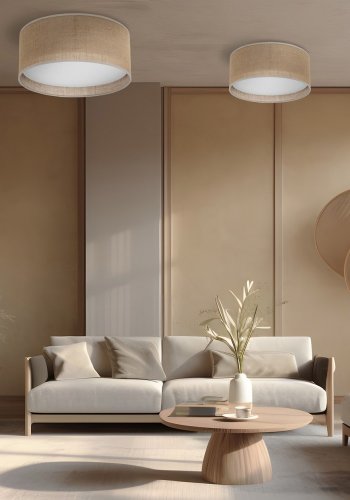 TK Jute loftlampe 450 - natur jute