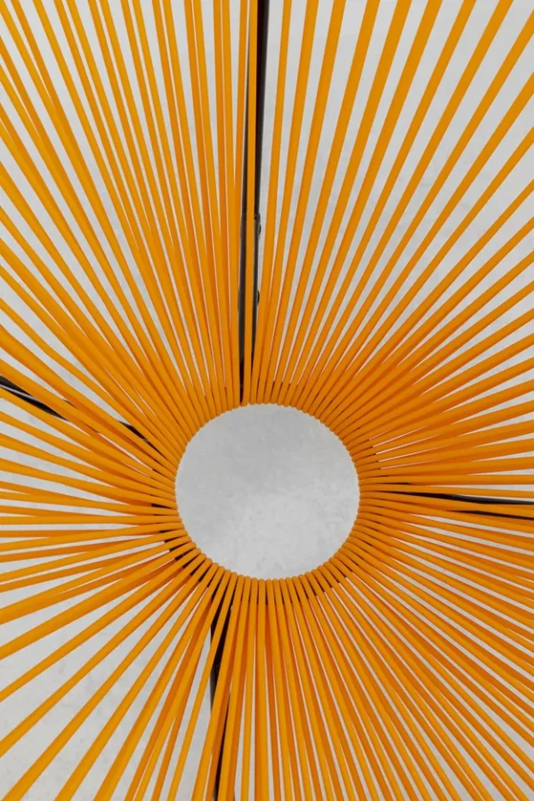 KARE DESIGN Acapulco Orange lnestol/havestol - orange plast og stl