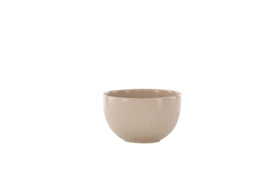 VENTURE DESIGN Posh lysestake, rund - beige steinty (B9xH6)