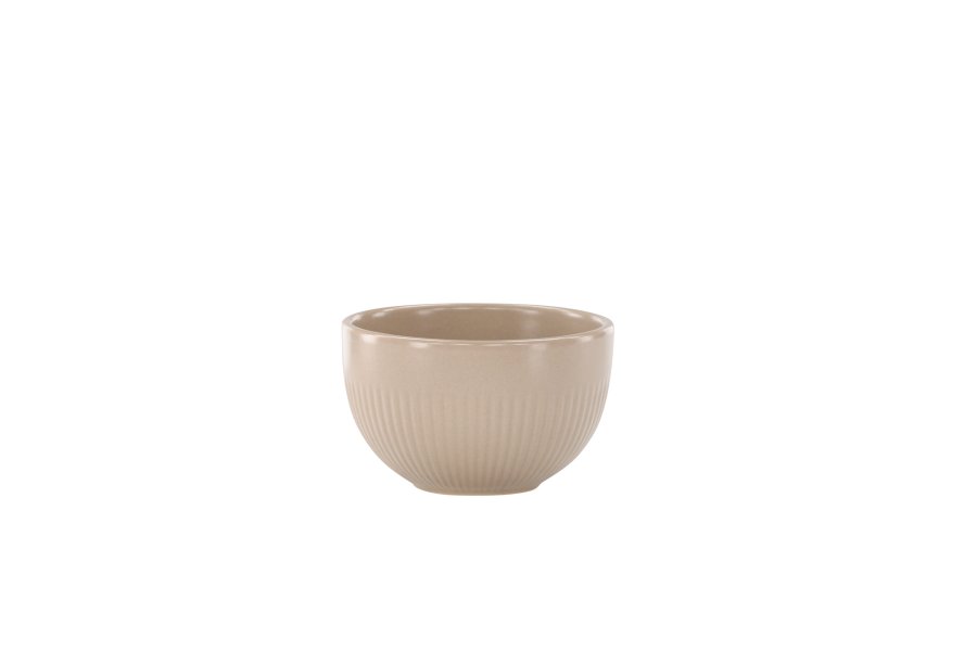 VENTURE DESIGN Posh lysestake, rund - beige steinty (B9xH6)