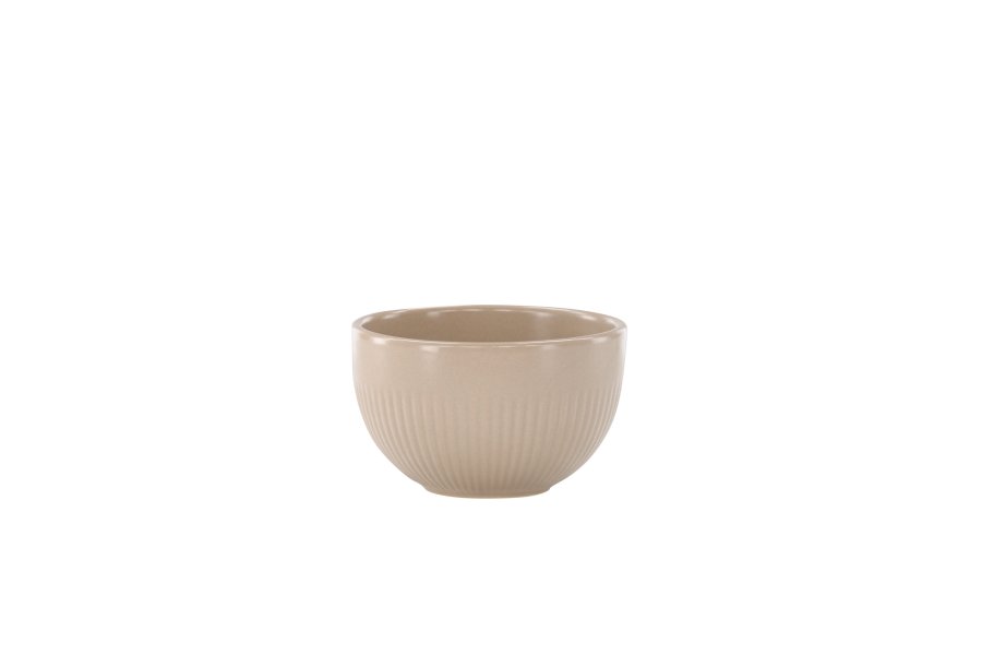 VENTURE DESIGN Posh lysestake, rund - beige steinty (B9xH6)