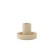 VENTURE DESIGN Ceco lysestage, rund - beige Colour Clay (B11xH6)
