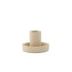 VENTURE DESIGN Ceco lysestage, rund - beige Colour Clay (B11xH6)