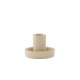 VENTURE DESIGN Ceco lysestage, rund - beige Colour Clay (B11xH6)
