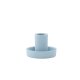 VENTURE DESIGN Ceco Kerzenst&auml;nder, rund - hellblau Farbe Clay (B11xH6)