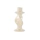 VENTURE DESIGN Glory Kerzenständer – beige/gepunktetes Steingut (D6xH12)