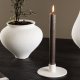 VENTURE DESIGN Dian Kerzenständer - weißer Ton (12xH4)
