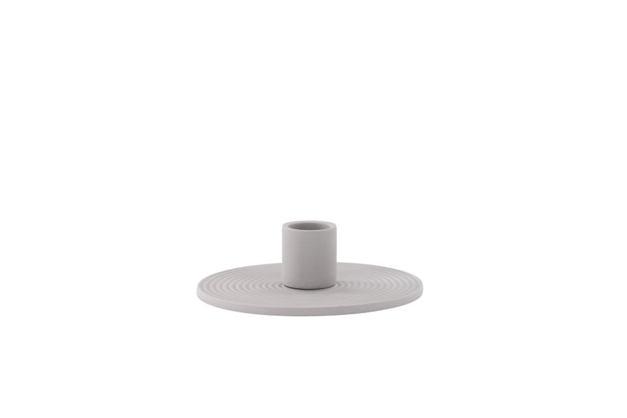 VENTURE DESIGN Dian Kerzenständer - grauer Ton (12xH4)