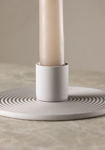 VENTURE DESIGN Dian Kerzenständer - grauer Ton (12xH4)