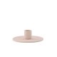 VENTURE DESIGN Dian Kerzenständer, rund – rosafarbener Ton (B12 x H4)