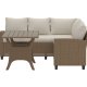 VENTURE HOME Brentwood H&ouml;rnsoffa - Beige / Beige