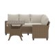 VENTURE HOME Brentwood H&ouml;rnsoffa - Beige / Beige