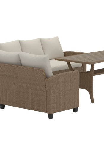 VENTURE HOME Brentwood H&ouml;rnsoffa - Beige / Beige