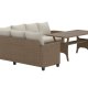 VENTURE HOME Brentwood H&ouml;rnsoffa - Beige / Beige