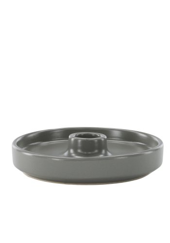 VENTURE DESIGN Bette lysestake, rund - grtt steinty (B13xH4)