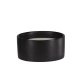 VENTURE DESIGN Douglas Duftkerze, rund – 25 % Sojawachs, 25 % Paraffin, schwarze Keramik (D13 x H6)
