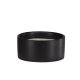 VENTURE DESIGN Douglas Duftkerze, rund – 25 % Sojawachs, 25 % Paraffin, schwarze Keramik (D13 x H6)
