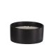 VENTURE DESIGN Douglas Duftkerze, rund – 25 % Sojawachs, 25 % Paraffin, schwarze Keramik (D13 x H6)