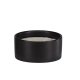 VENTURE DESIGN Douglas Duftkerze, rund – 25 % Sojawachs, 25 % Paraffin, schwarze Keramik (D13 x H6)