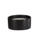 VENTURE DESIGN Douglas Duftkerze, rund – 25 % Sojawachs, 25 % Paraffin, schwarze Keramik (D13 x H6)