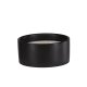 VENTURE DESIGN Douglas Duftkerze, rund – 25 % Sojawachs, 25 % Paraffin, schwarze Keramik (D13 x H6)