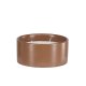 VENTURE DESIGN Douglas Duftkerze, rund – 25 % Sojawachs, 25 % Paraffin, braune Keramik (D13 x H6)