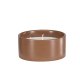 VENTURE DESIGN Douglas Duftkerze, rund – 25 % Sojawachs, 25 % Paraffin, braune Keramik (D13 x H6)