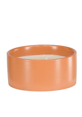 VENTURE DESIGN Douglas Duftkerze, rund – 25 % Sojawachs, 25 % Paraffin, geröstete Keramik (D13 x H6)