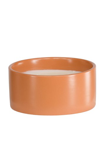 VENTURE DESIGN Douglas Duftkerze, rund – 25 % Sojawachs, 25 % Paraffin, geröstete Keramik (D13 x H6)