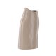 VENTURE DESIGN Ernst vase - mrk beige stentj (12x9x23H)