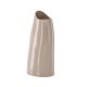 VENTURE DESIGN Ernst vase - mrk beige stentj (12x9x23H)