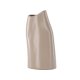 VENTURE DESIGN Ernst vase - mrk beige stentj (12x9x23H)