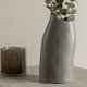VENTURE DESIGN Ernst vase - mrkegr stentj (12x9x23H)