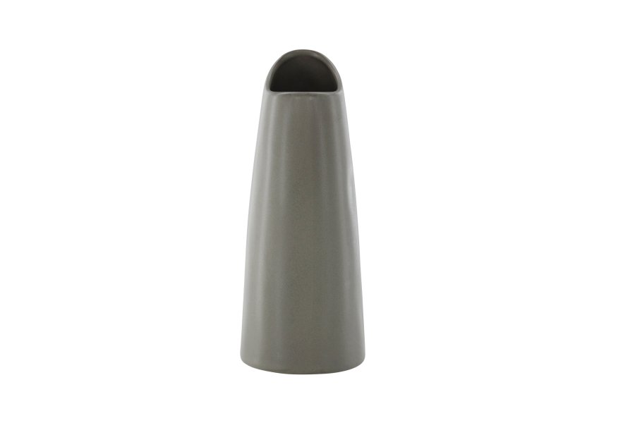 VENTURE DESIGN Ernst vase - mrkegr stentj (12x9x23H)